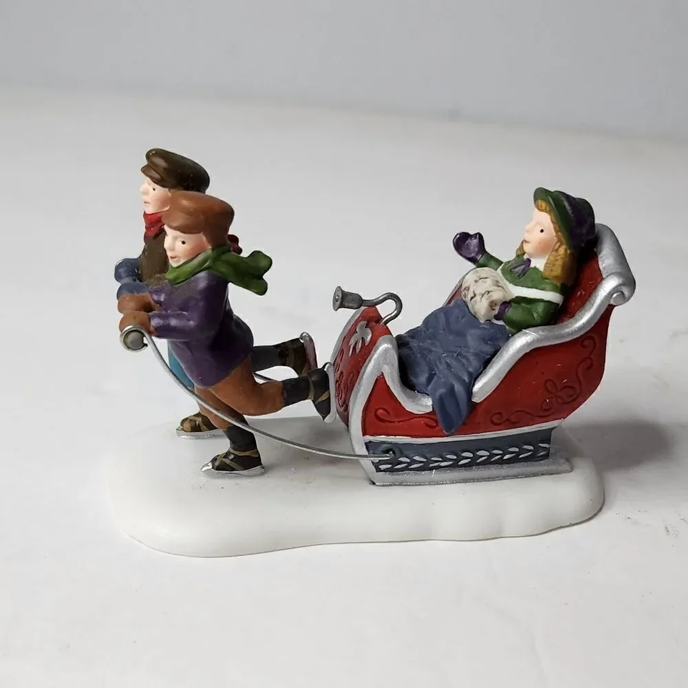 Dept. 56 Heritage Christmas Village Collection Winter Sleighride 58254